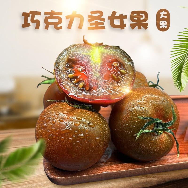 山东寿光巧克力圣女果 （黑色大果子）全年除了8-9月均有货 低糖，减肥可吃